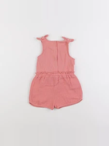 Vertbaudet - combinaison rose - 9 mois