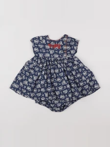 Boutchou - robe bleu - 9 mois