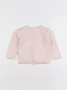 Vertbaudet - gilet rose - 24 mois