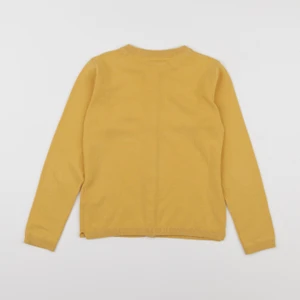 Vertbaudet - gilet jaune, or - 8 ans