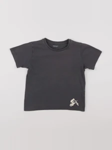 Vertbaudet - tee-shirt gris - 8 ans
