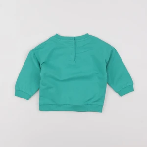 Vertbaudet - sweat vert - 12 mois