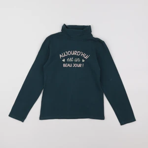Vertbaudet - sous-pull vert - 8 ans