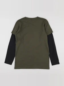 Vertbaudet - tee-shirt vert - 12 ans