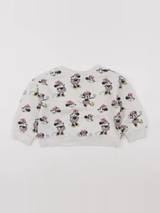 Zara - sweat blanc - 2/3 ans