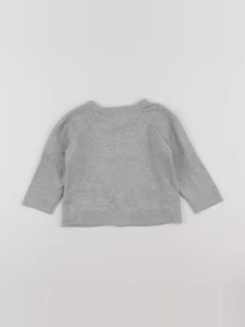 Vertbaudet - gilet argent - 18 mois