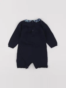 Boutchou - combinaison bleu - 3 mois