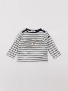 Cyrillus - tee-shirt blanc - 9 mois