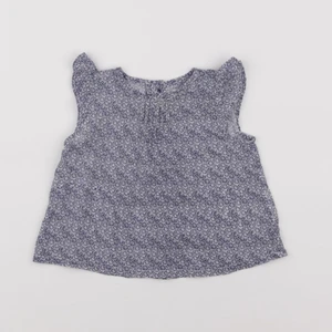 Boutchou - blouse bleu - 6 mois