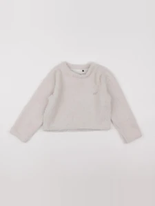 IKKS - pull blanc - 5 ans