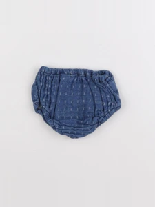Zara - bloomer bleu - 1/3 mois
