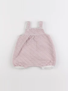 Petit Bateau - salopette rose - 3 mois