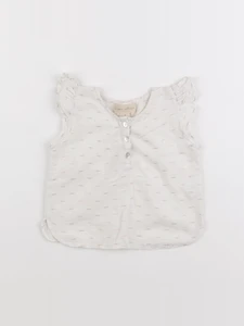 La Petite Collection - blouse blanc - 6 mois
