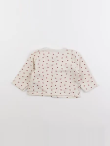 Petit Bateau - gilet beige - 6 mois