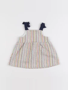 Zara - robe multicolore - 6/9 mois
