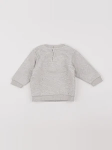 Tape à l'oeil - sweat gris - 6 mois