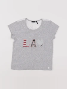 IKKS - tee-shirt gris - 4 ans