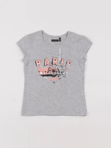 IKKS - tee-shirt gris - 4 ans