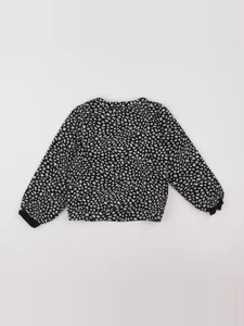 IKKS - sweat noir - 6 ans