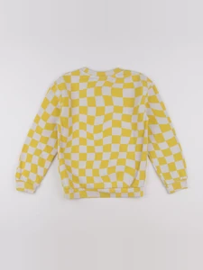 H&M - sweat jaune - 8 ans