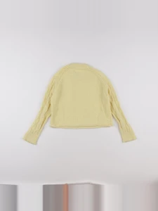Zara - pull jaune - 8/9 ans