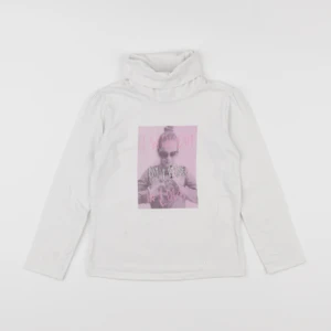 Tape à l'oeil - sous-pull blanc - 5 ans