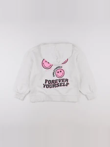 Zara - sweat imprimé au dos blanc - 10 ans