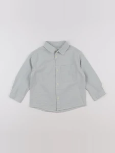 Zara - chemise vert - 2/3 ans