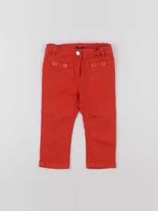 Jacadi - pantalon rouge - 18 mois