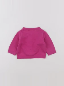 Jacadi - gilet rose - 3 mois