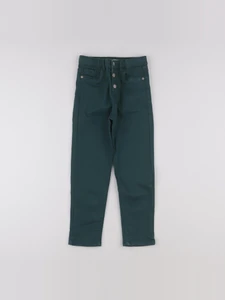 Vertbaudet - jean vert - 7 ans
