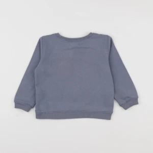 Vertbaudet - sweat bleu - 2 ans