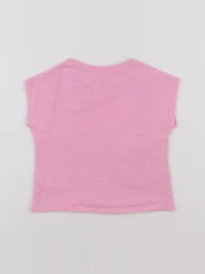 Vertbaudet - tee-shirt rose - 4 ans