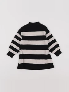 Zara - robe noir - 9/12 mois