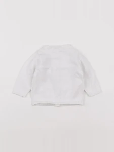 Vertbaudet - gilet blanc - 3 mois