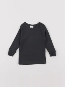 H&M - tee-shirt gris - 3 mois