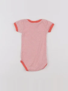 Petit Bateau - body rose - 6 mois