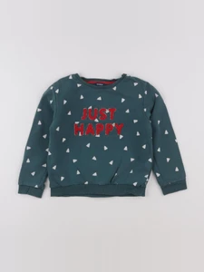Okaidi - sweat vert - 6 ans