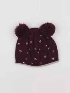 Vertbaudet - bonnet violet - 2/3 ans