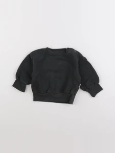 Poudre Organic - sweat gris - 6 mois