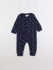 H&M - combinaison bleu - 6/9 mois