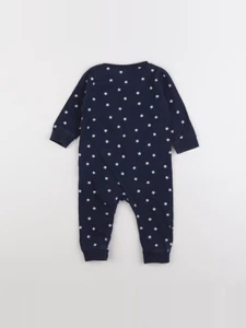 H&M - combinaison bleu - 6/9 mois