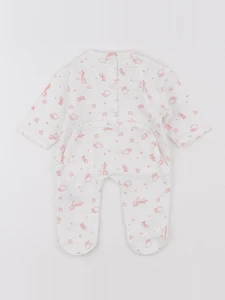 Vertbaudet - pyjama coton blanc - 0 mois