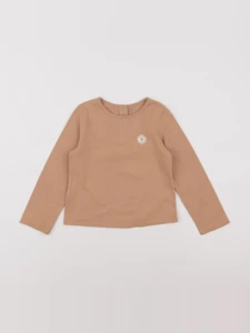 Vertbaudet - tee-shirt beige - 36 mois