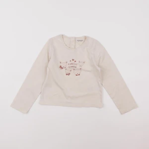Vertbaudet - tee-shirt beige - 36 mois