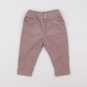 Vertbaudet - pantalon violet - 9 mois