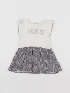 IKKS - robe violet - 12 mois