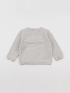 Vertbaudet - gilet marron - 18 mois