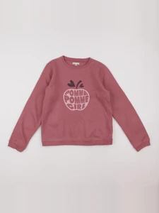 Vertbaudet - sweat rose - 12 ans
