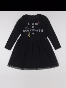 IKKS - robe bleu - 10 ans